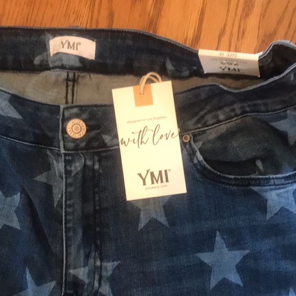 NWT Star High Rise Flare Jeans - Picture 2 of 5